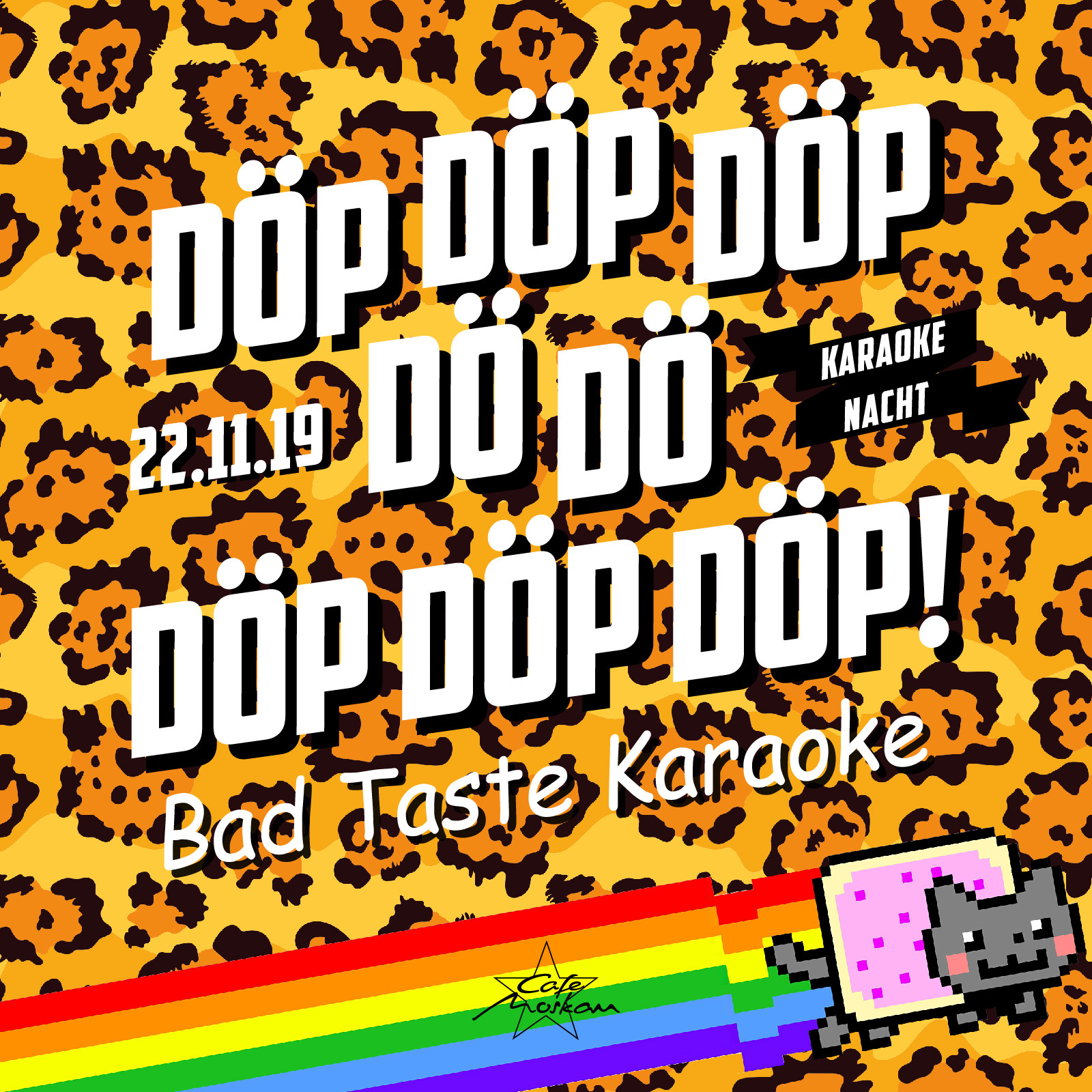 Karaoke Nacht - Bad Taste  Angebote Cafe Moskau